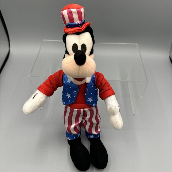 Disney Other - Disney Goofy Patriotic 10 Inch Plush Stuffed Animal Toy Gift